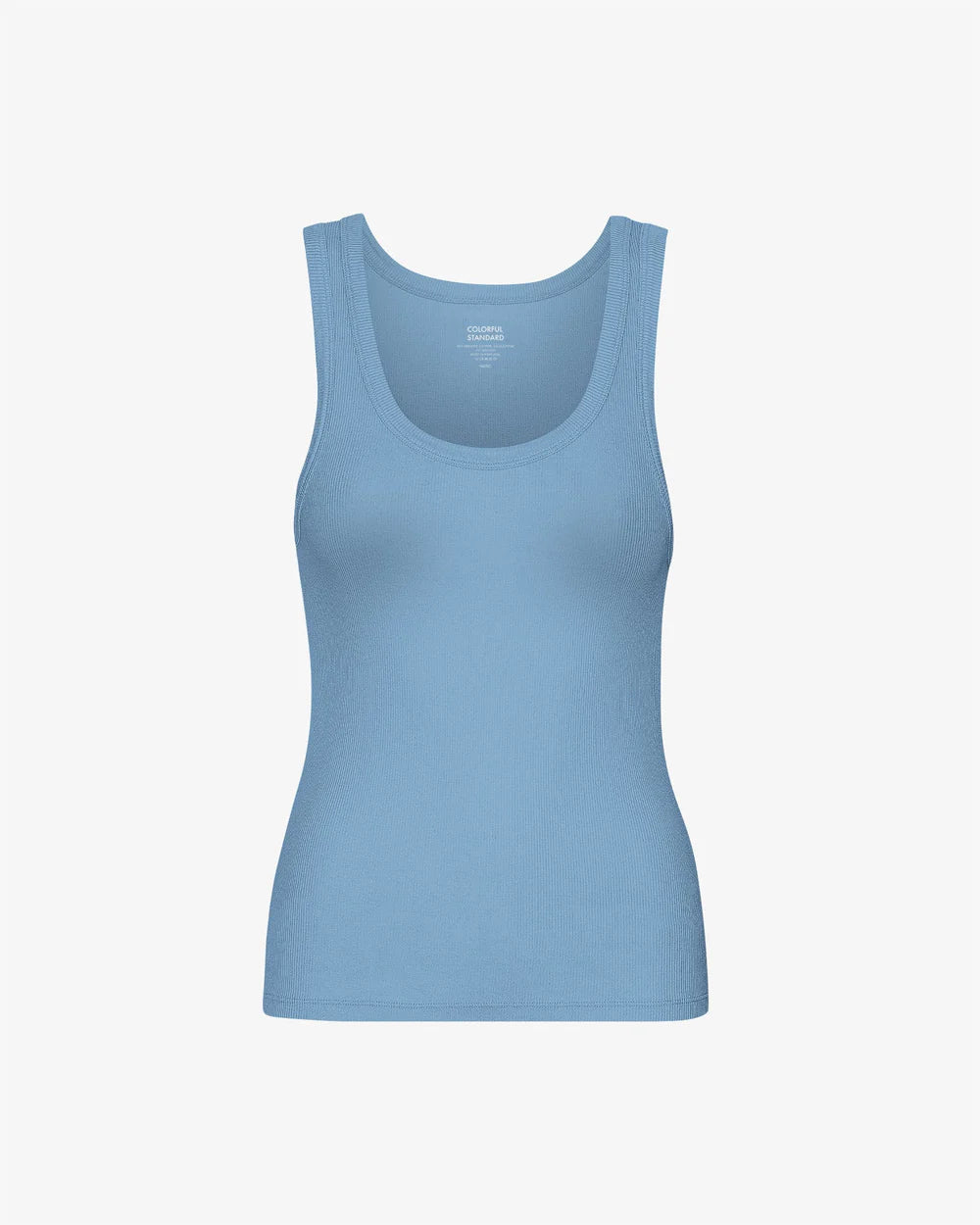Organické tielko COLORFUL STANDARD - Seaside blue